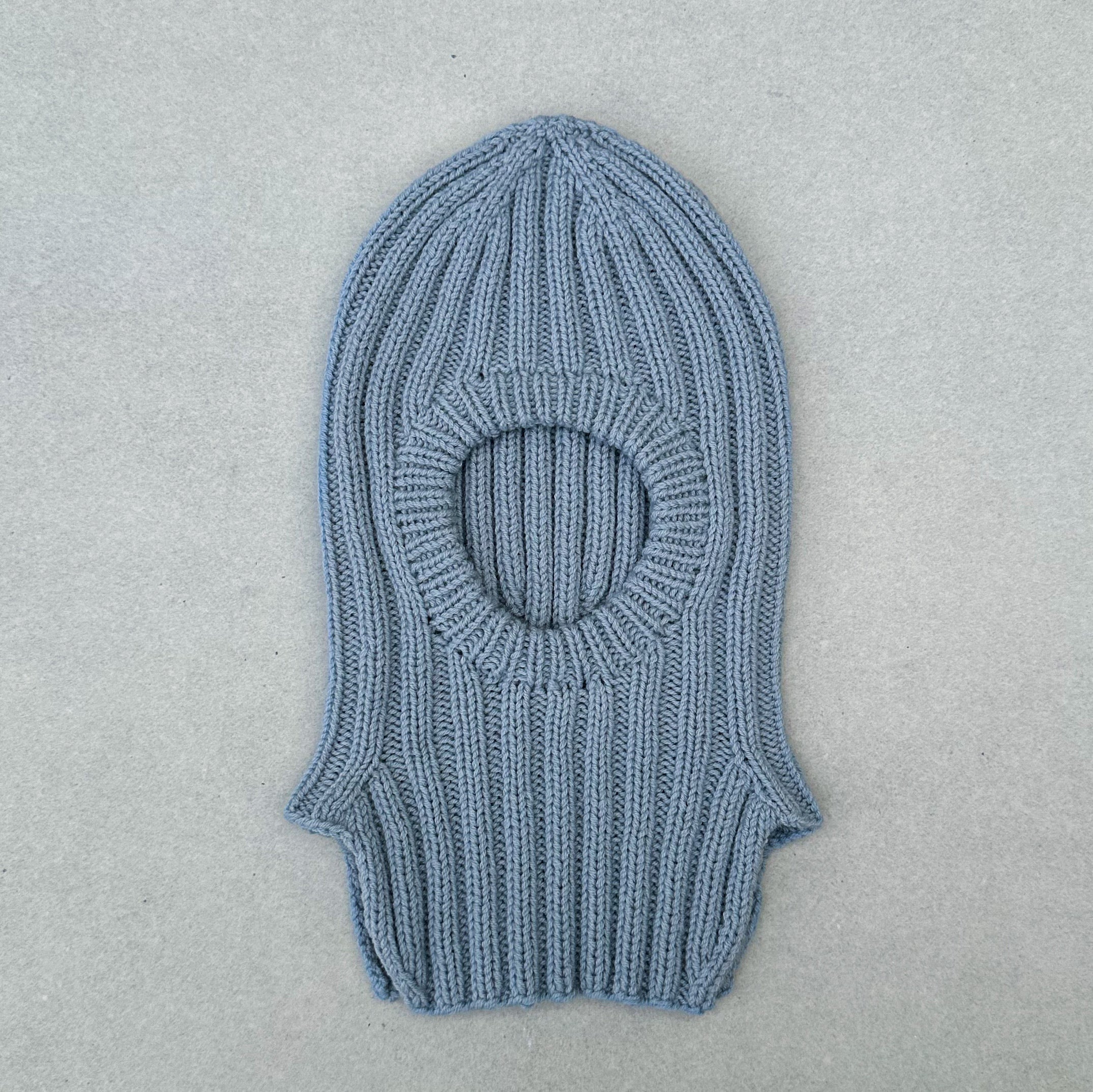 Olive's Ribbed Balaclava