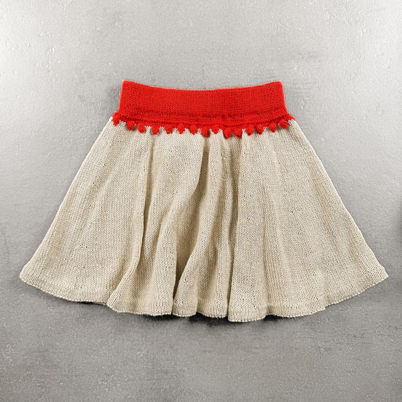 Jupe en perles sur cordon