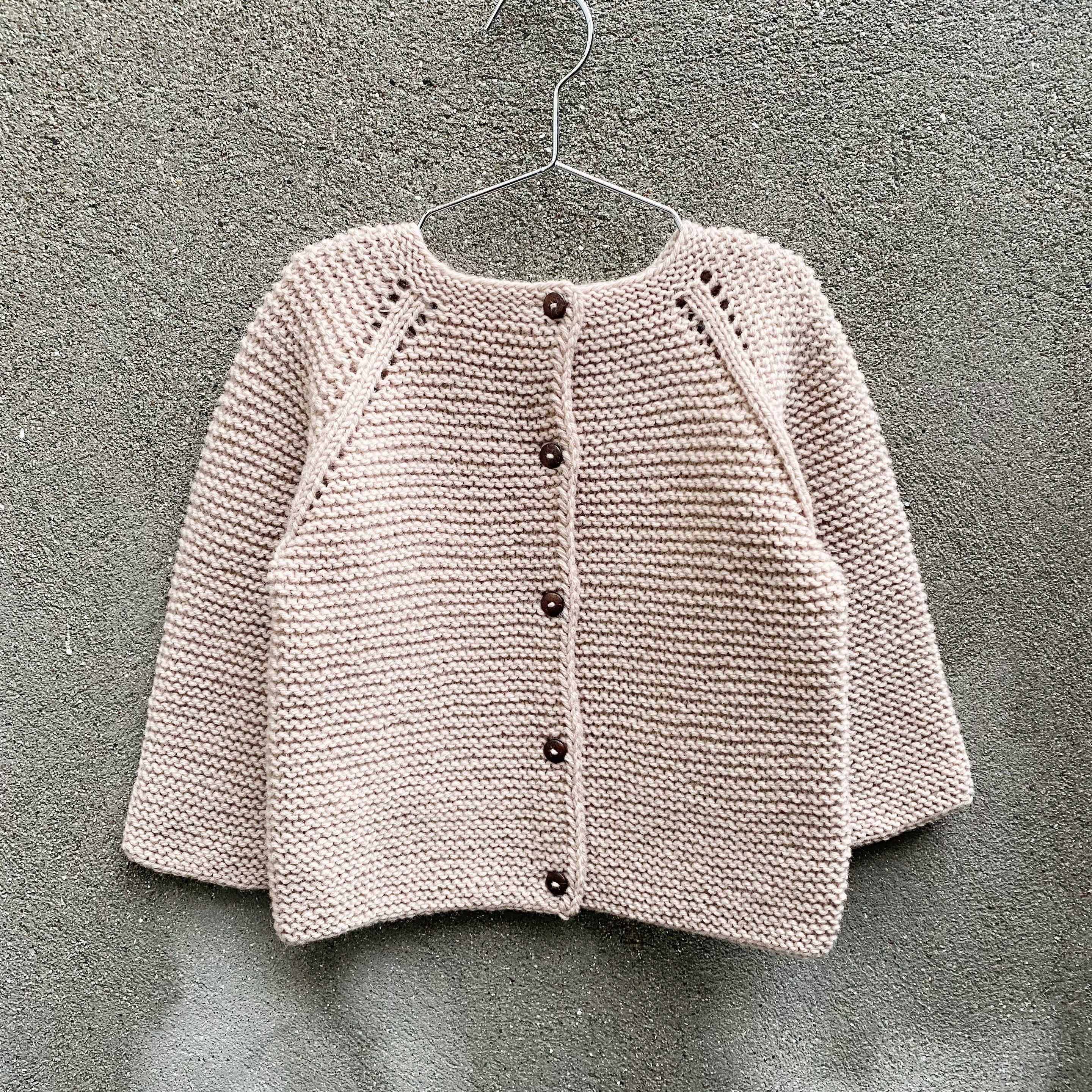 Cardigan à jarretière