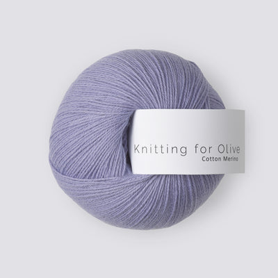 Knitting for Olive Cotton Merino - Blueberry Ice Cream<br>