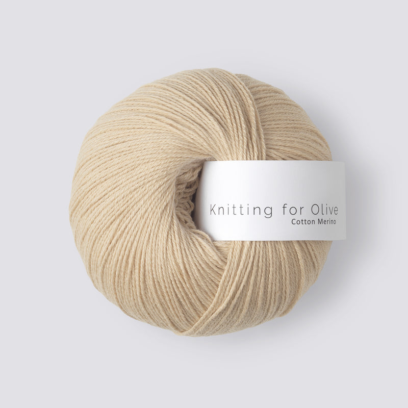 Knitting for Olive Cotton Merino - Wheat<br>