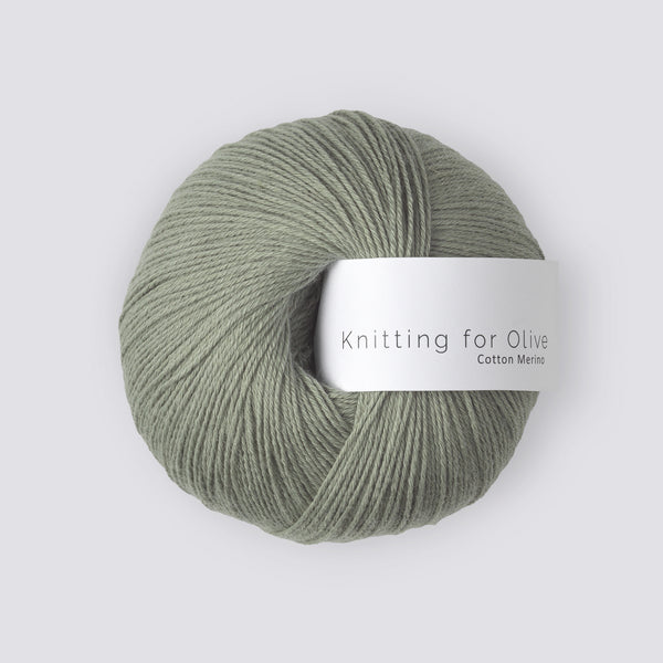 Knitting for Olive Cotton Merino - Dusty Artichoke<br>