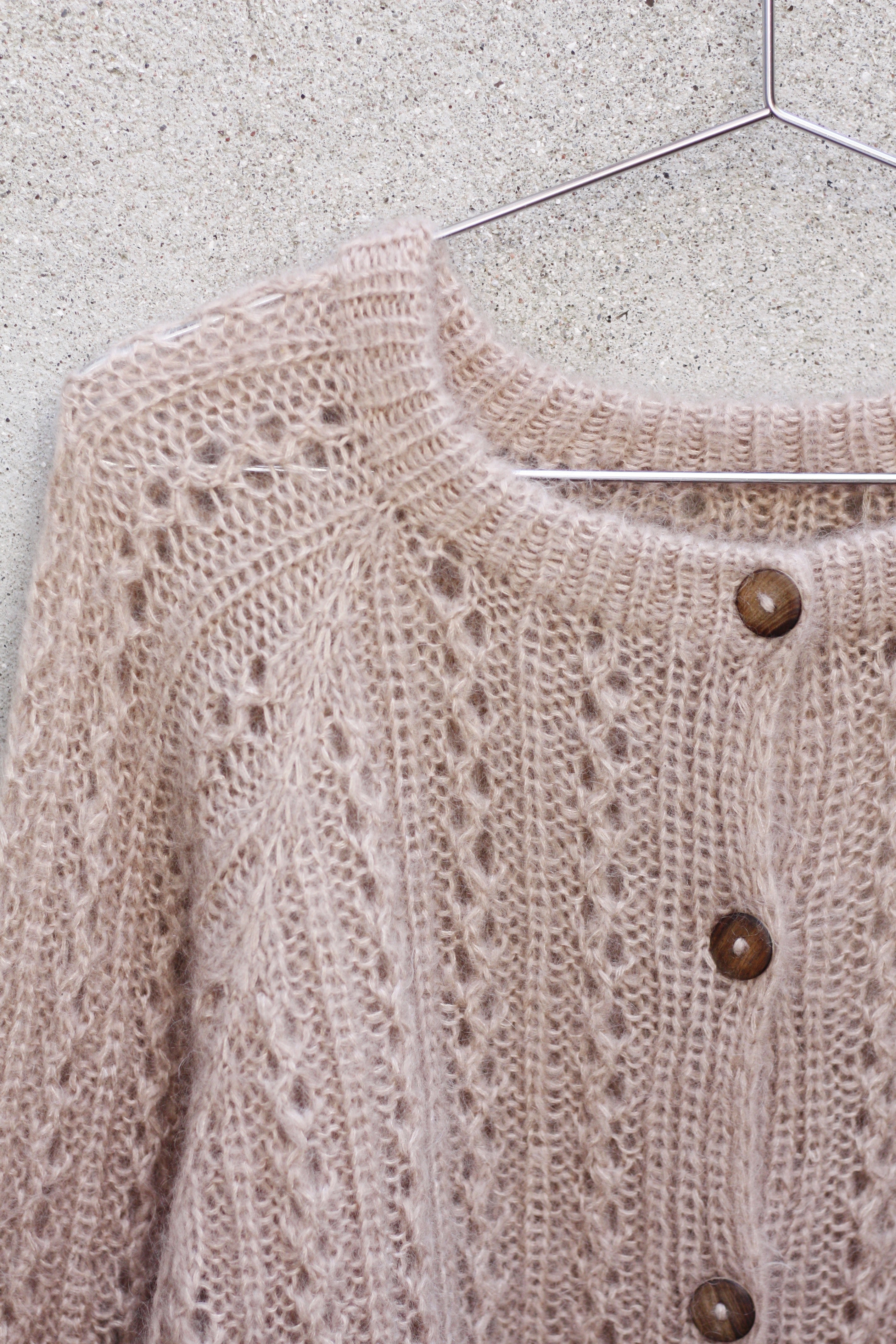 Waffle Cardigan<br>