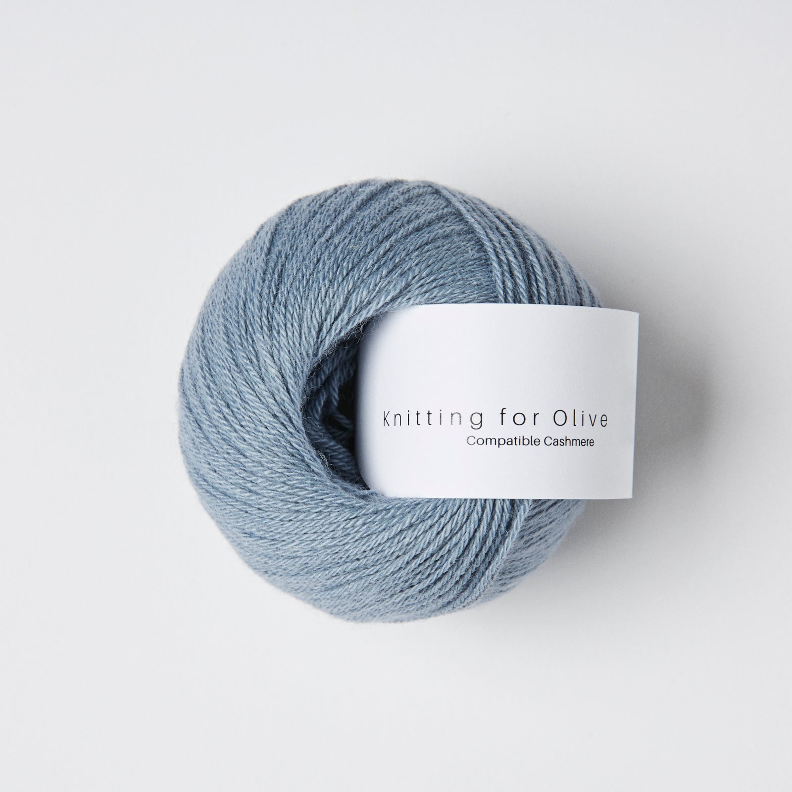 Knitting for Olive Compatible Cashmere - Dusty Dove Blue<br>