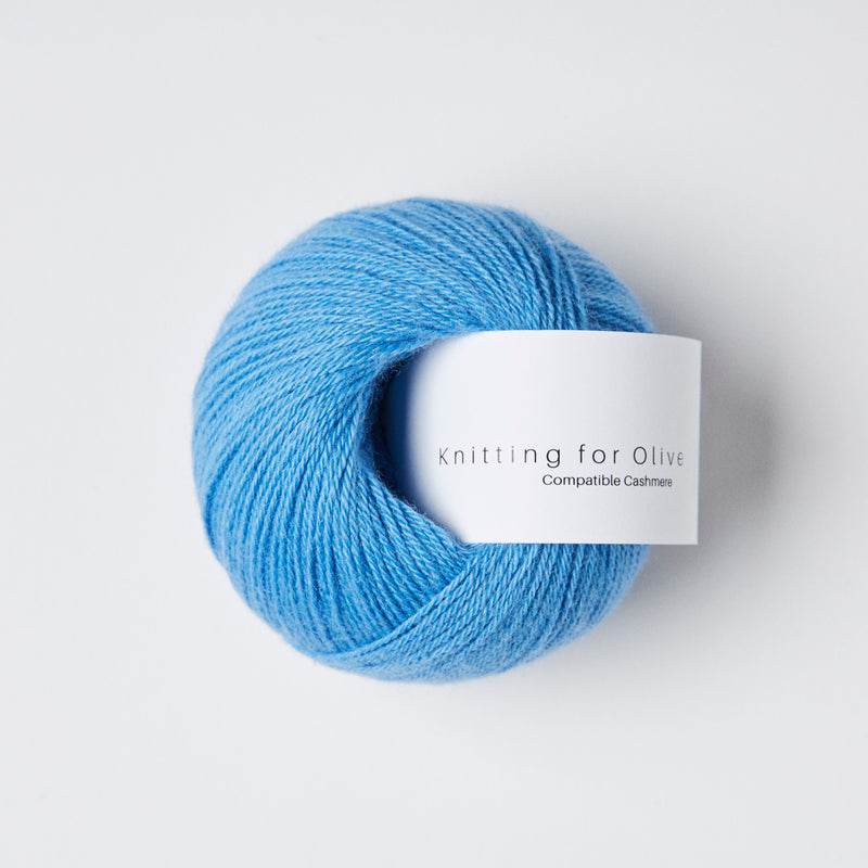 Knitting for Olive Compatible Cashmere - Poppy Blue<br>