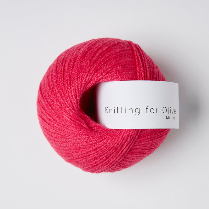 Knitting for Olive Merino - Pink Daisies<br>