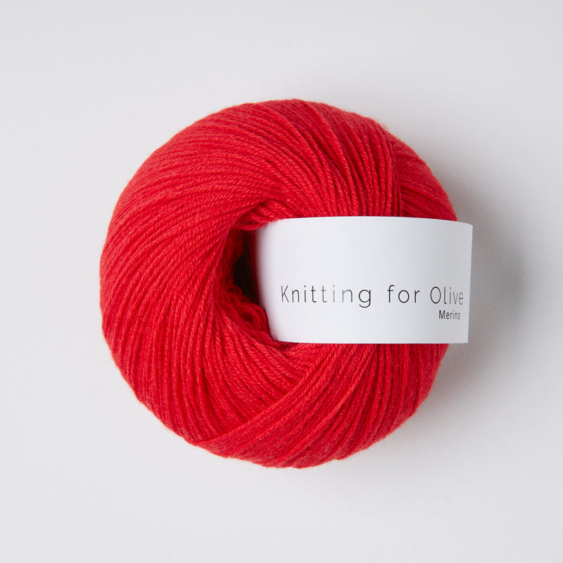 Knitting for Olive Merino - Red Currant<br>