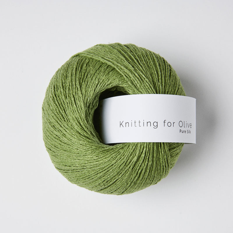 Knitting for Olive Pure Silk - Pea Shoots<br>