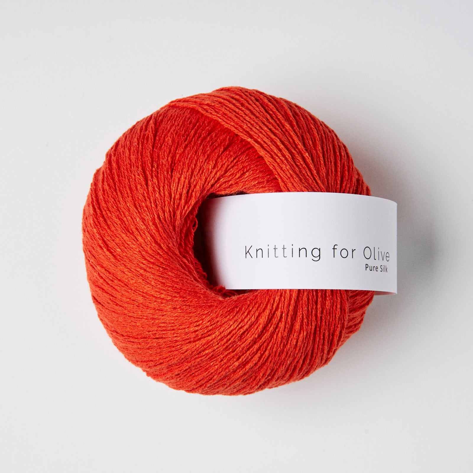 Knitting for Olive Pure Silk - Blood Orange<br>