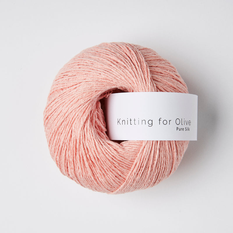 Knitting for Olive Pure Silk - Poppy Rose<br>