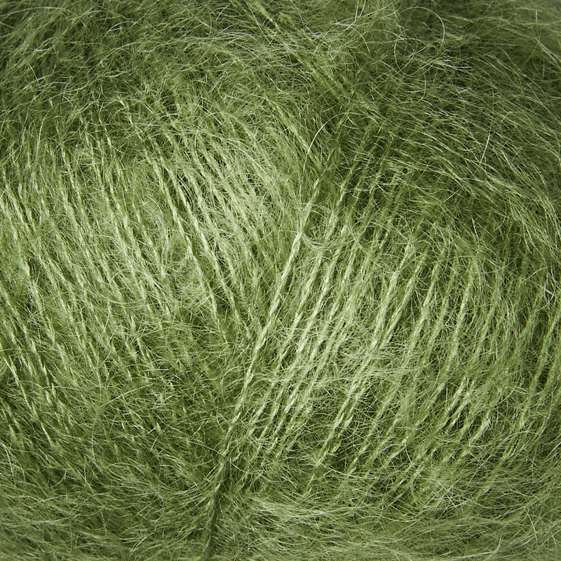 Knitting for Olive Soft Silk Mohair - Pea Shoots<br>