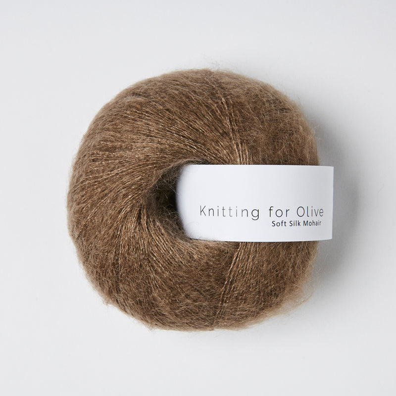 Knitting for Olive Soft Silk Mohair - Bark<br>