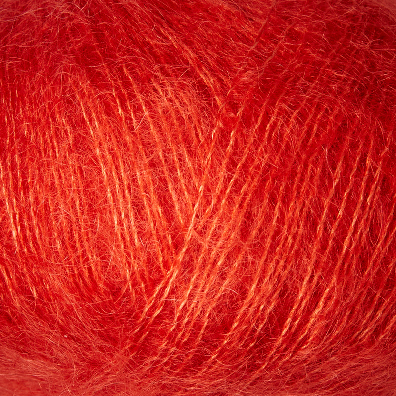 Knitting for Olive Soft Silk Mohair - Blood Orange<br>