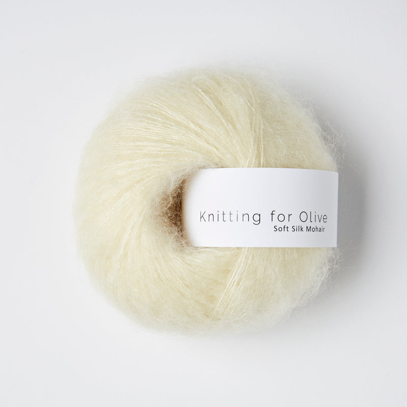 Knitting for Olive Soft Silk Mohair - Elderflower<br>