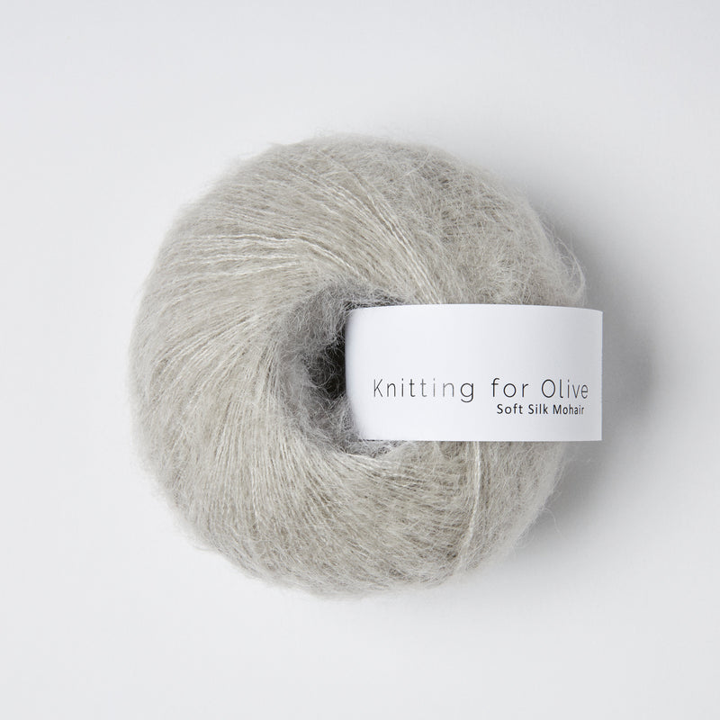 Knitting for Olive Soft Silk Mohair - Morning Haze<br>