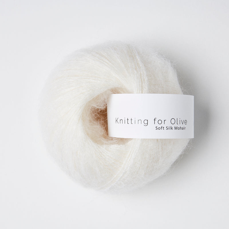 Knitting for Olive Soft Silk Mohair - Snowflake<br>