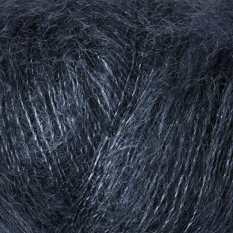 Knitting for Olive Soft Silk Mohair - Dusty Blue Whale<br>