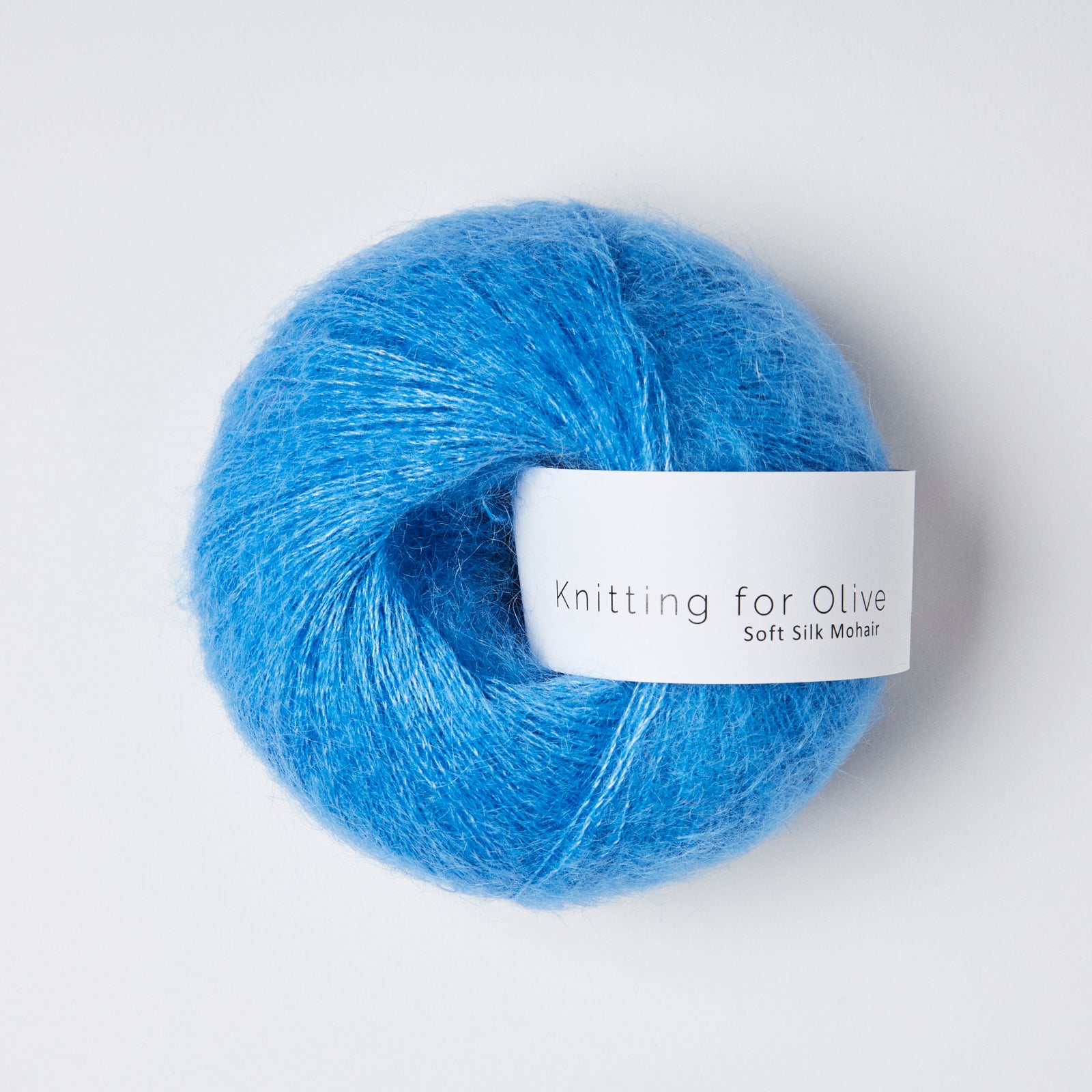 Knitting for Olive Soft Silk Mohair - Poppy Blue<br>