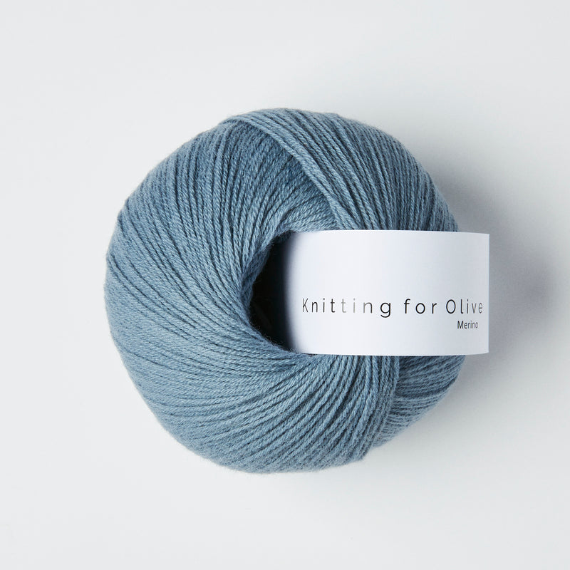 Knitting for Olive Merino - Dusty Dove Blue<br>