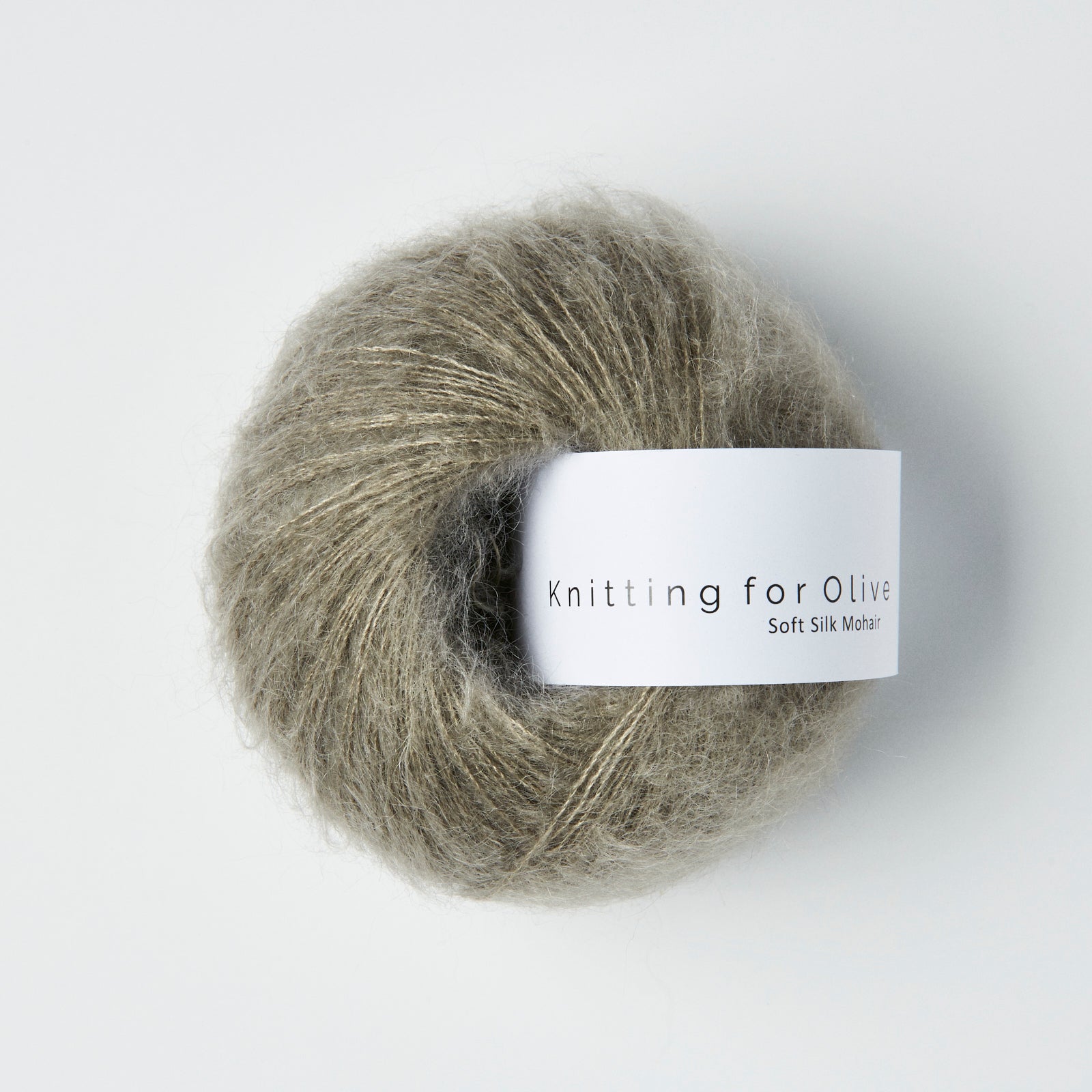 Knitting for Olive Soft Silk Mohair - Dusty Moose<br>