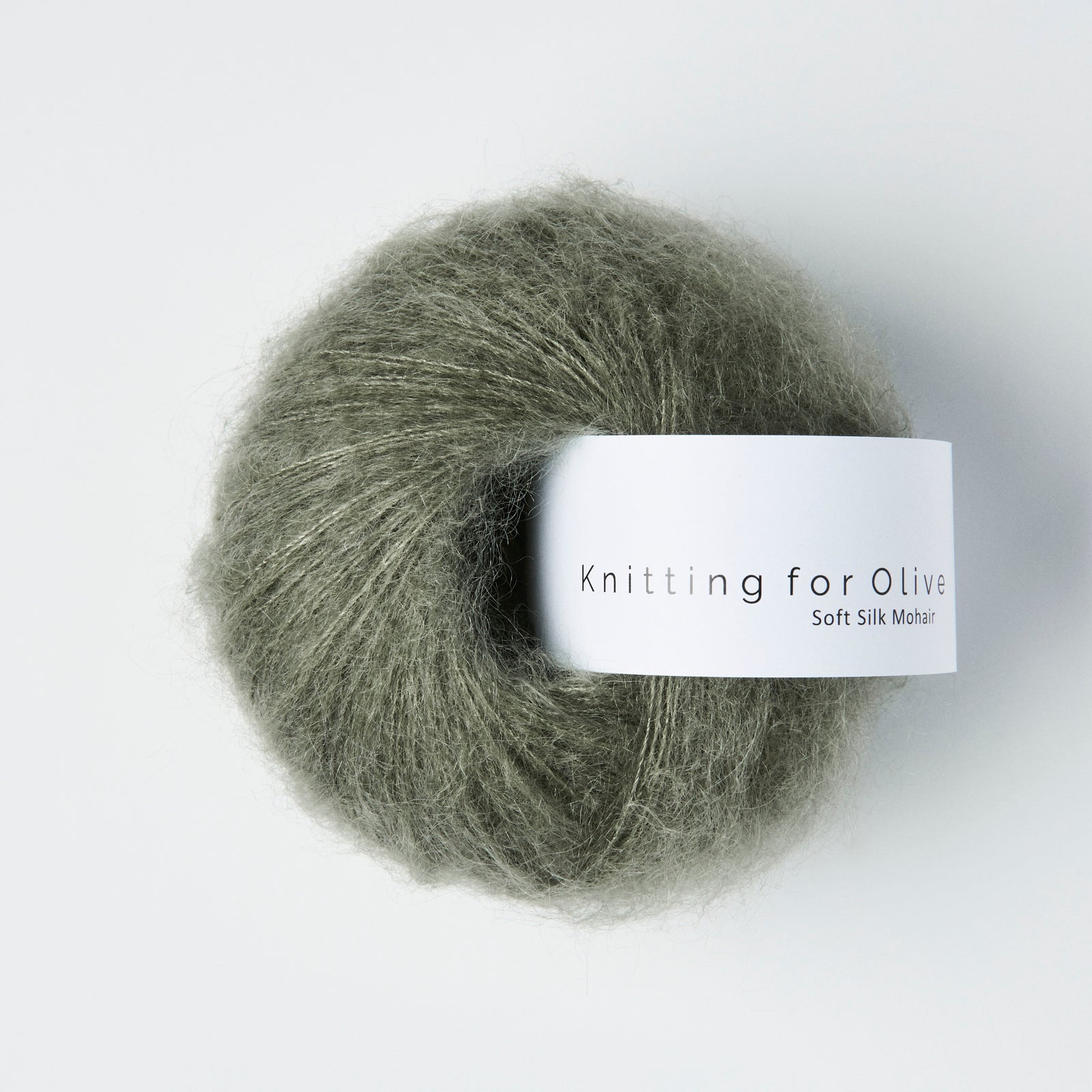 Knitting for Olive Soft Silk Mohair - Dusty Sea Green<br>