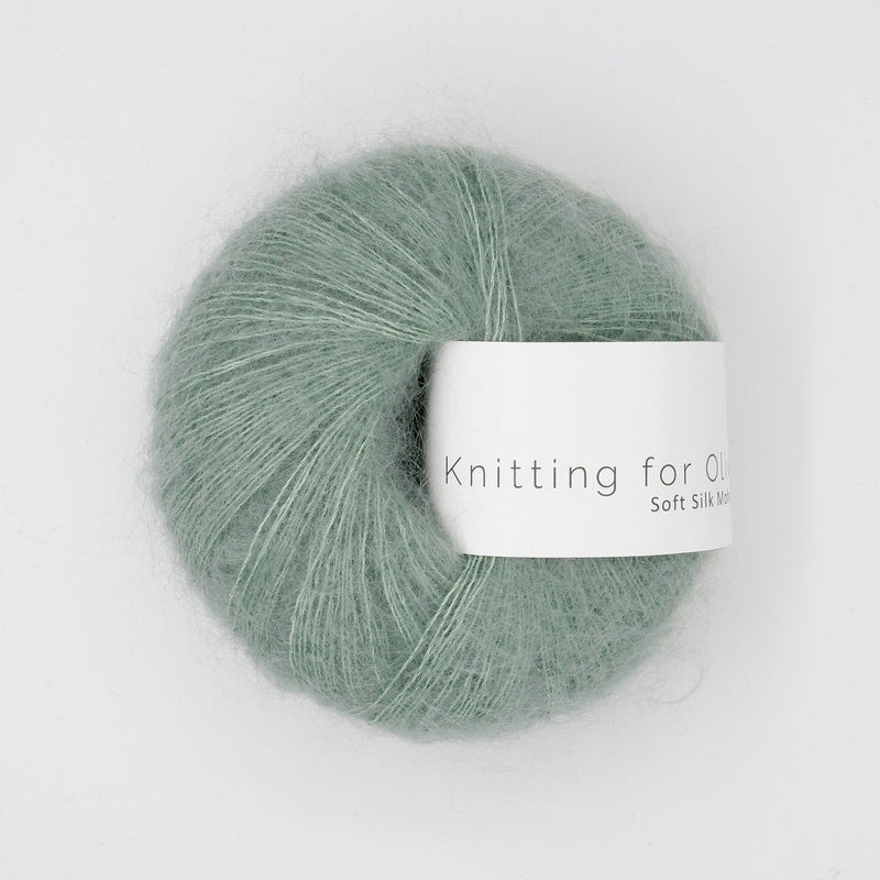 Knitting for Olive Soft Silk Mohair - Eucalyptus