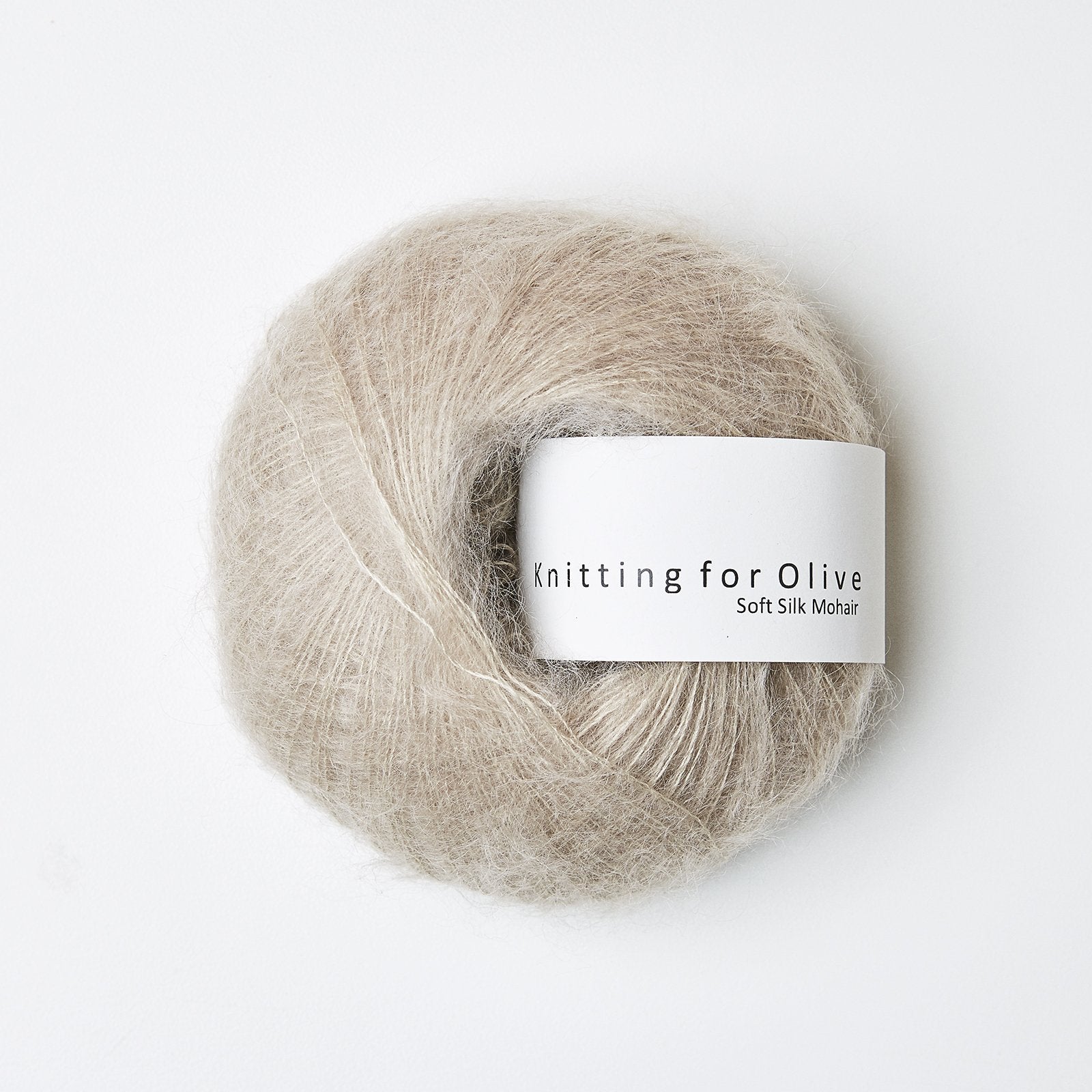 Knitting for Olive Soft Silk Mohair - Oatmeal