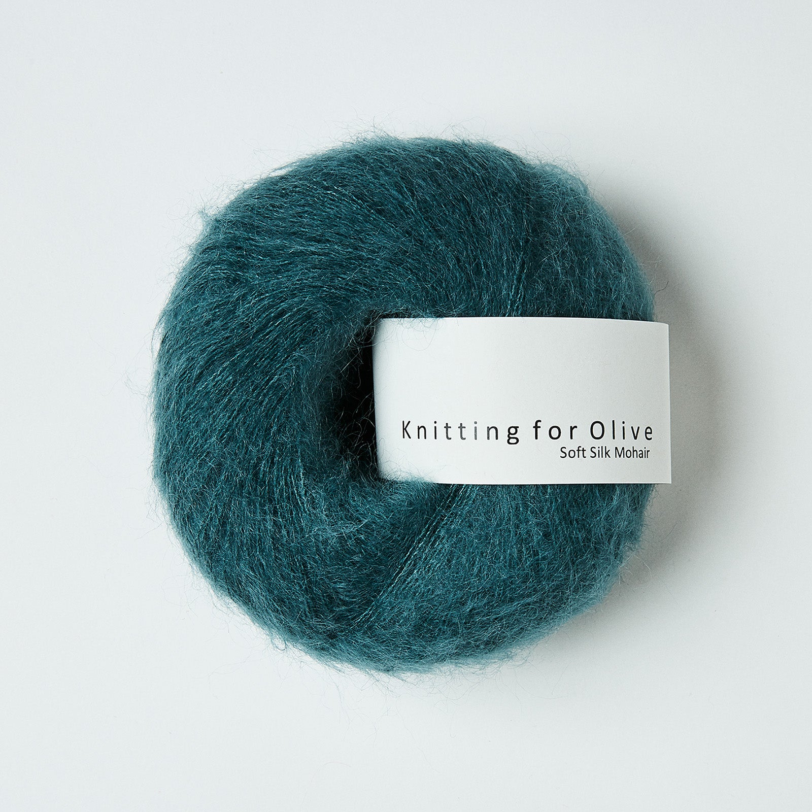 Knitting for Olive Soft Silk Mohair - Petroleum Green<br>