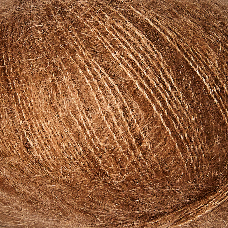 Knitting for Olive Soft Silk Mohair - Brown Nougat<br>