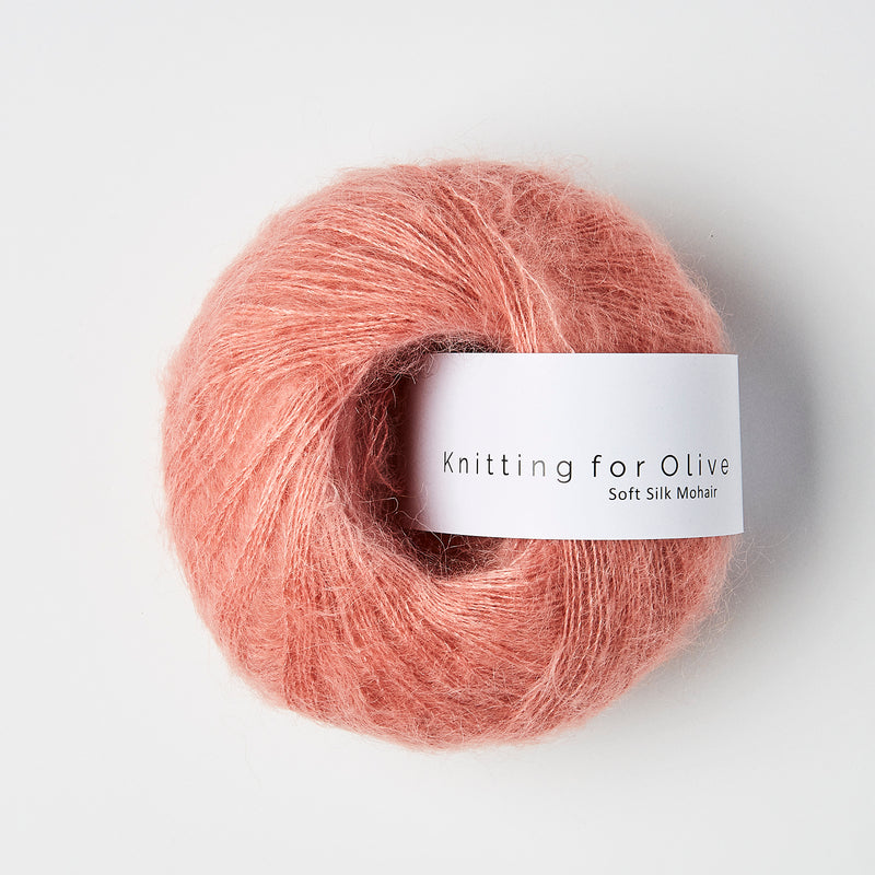 Knitting for Olive Soft Silk Mohair - Flamingo<br>