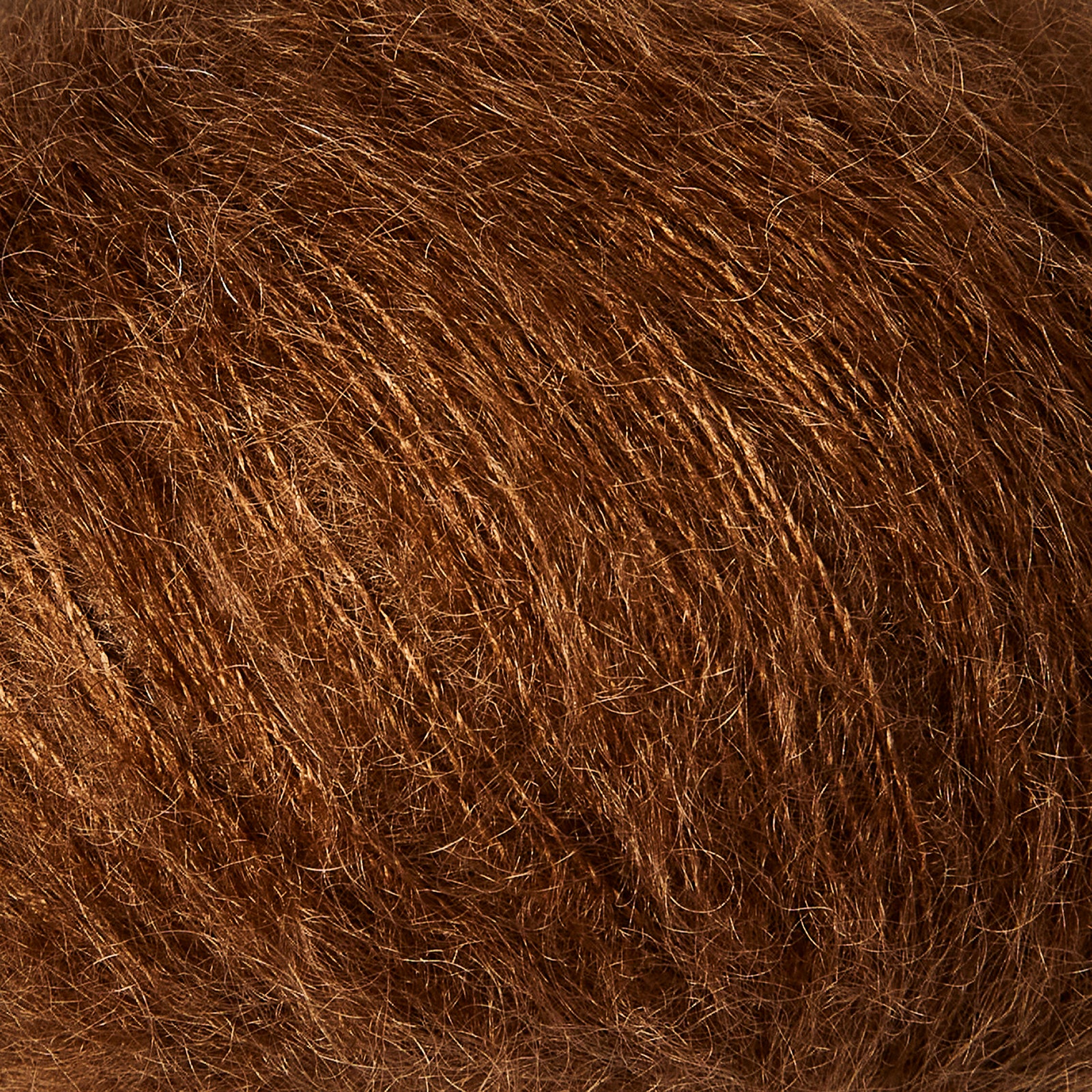 Knitting for Olive Soft Silk Mohair - Dark Cognac<br>