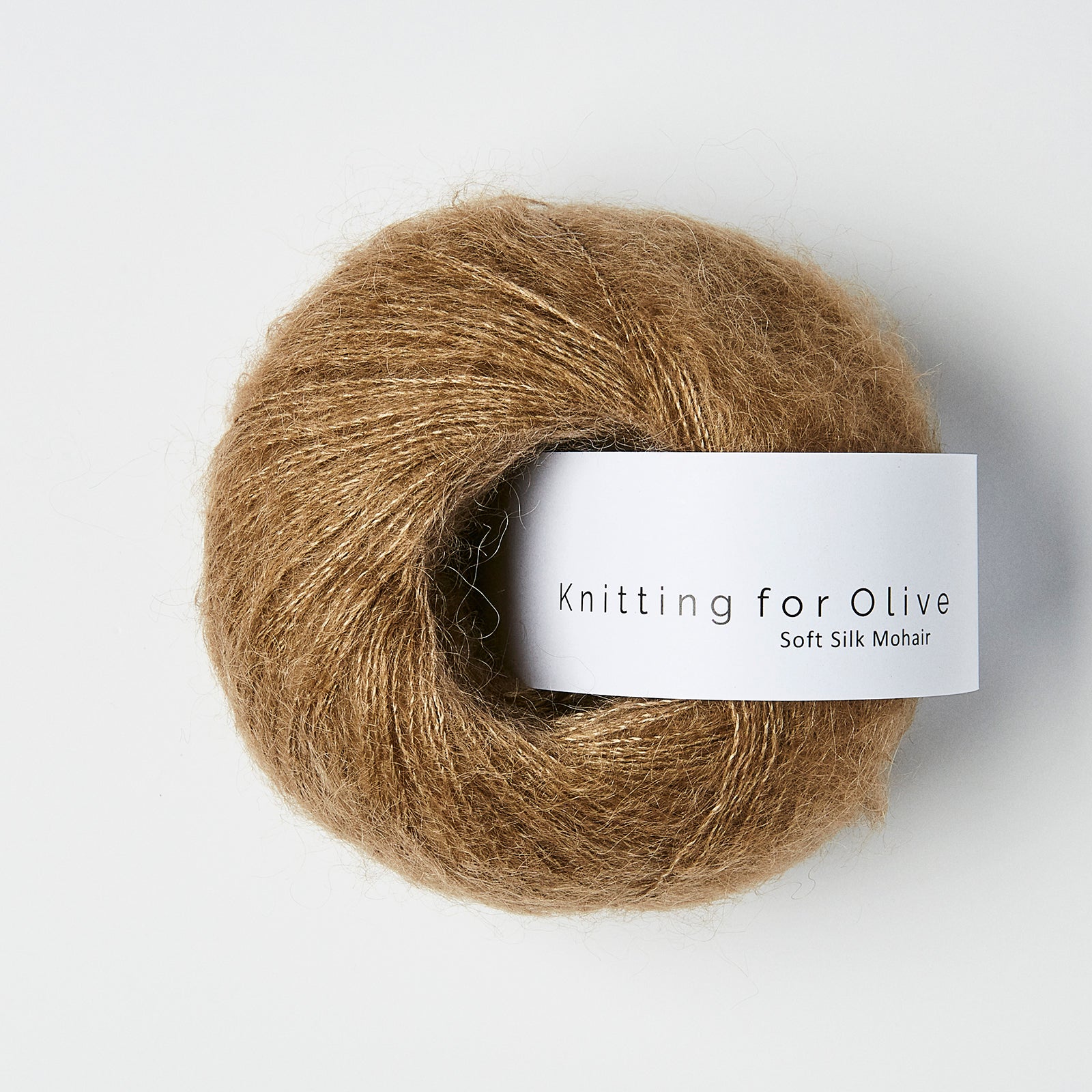 Knitting for Olive Soft Silk Mohair - Nut Brown<br>