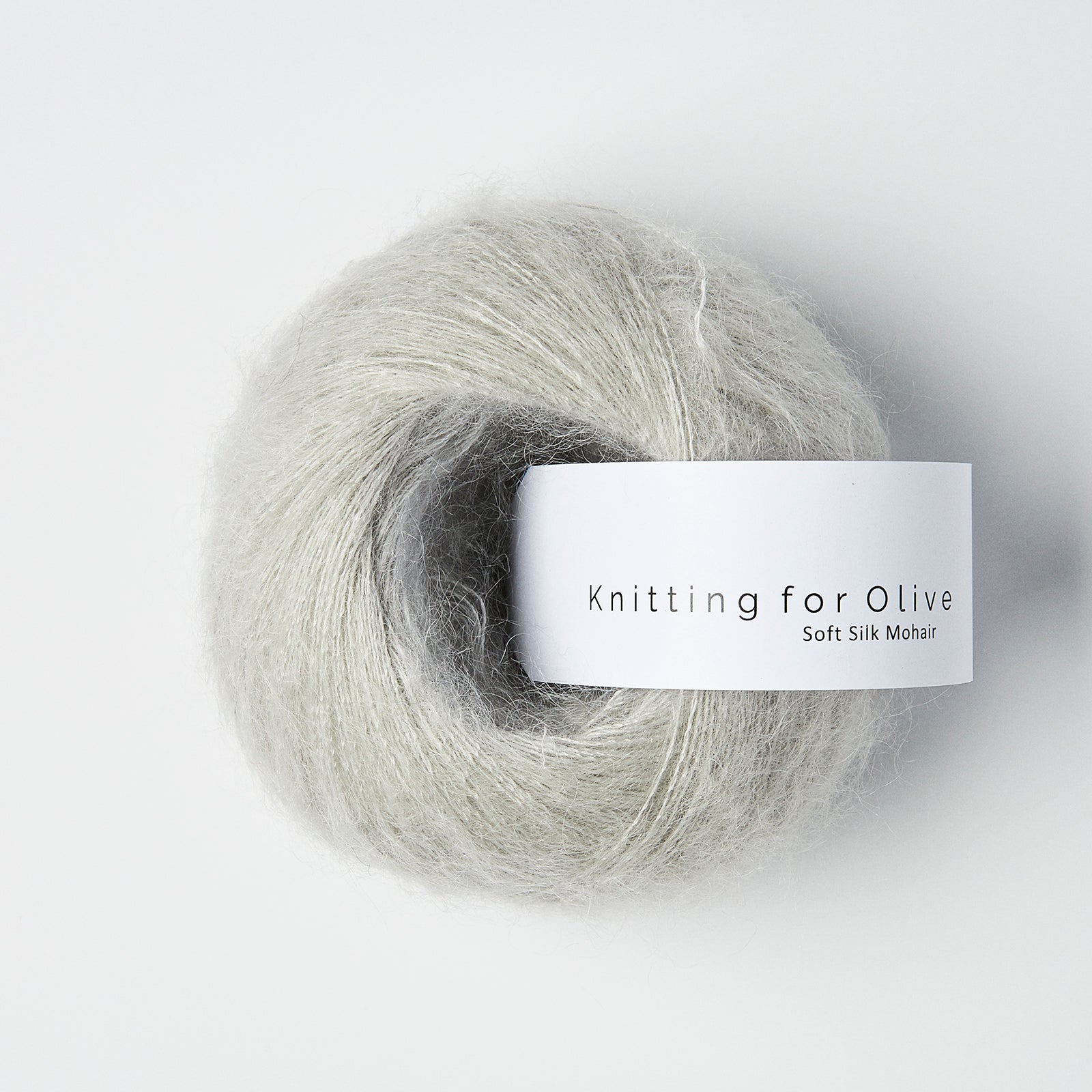 Knitting for Olive Soft Silk Mohair - Pearl Gray<br>