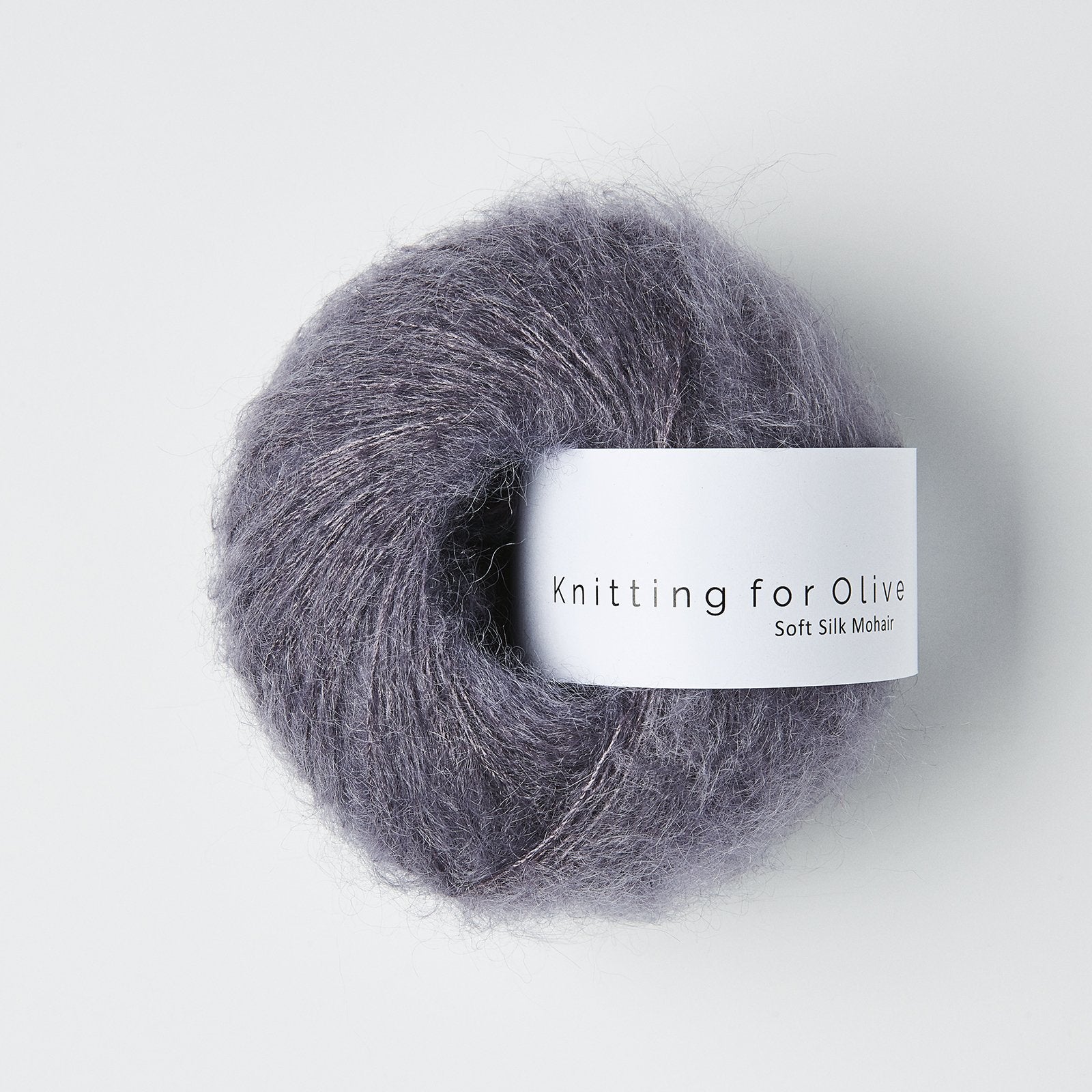 Knitting for Olive Soft Silk Mohair - Dusty Violette<br>