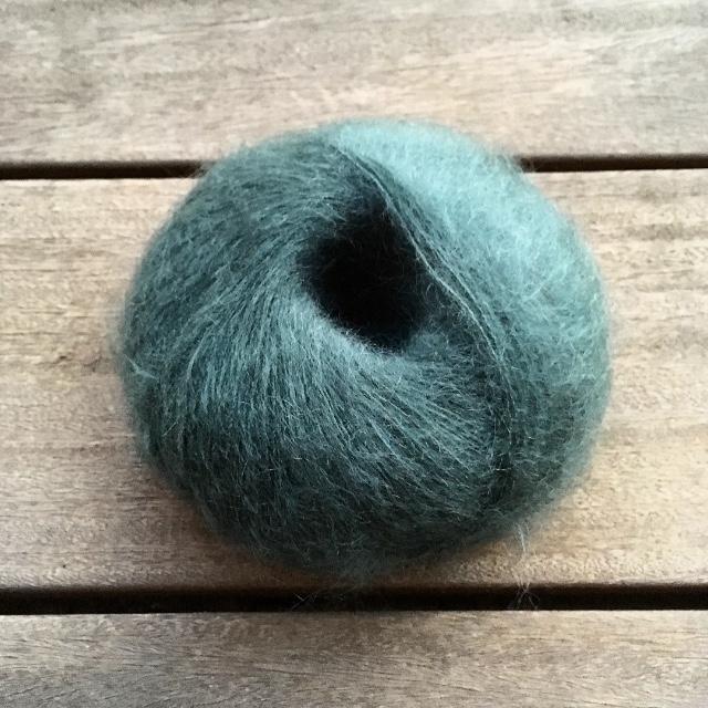 Knitting for Olive Soft Silk Mohair - Petroleum Green<br>