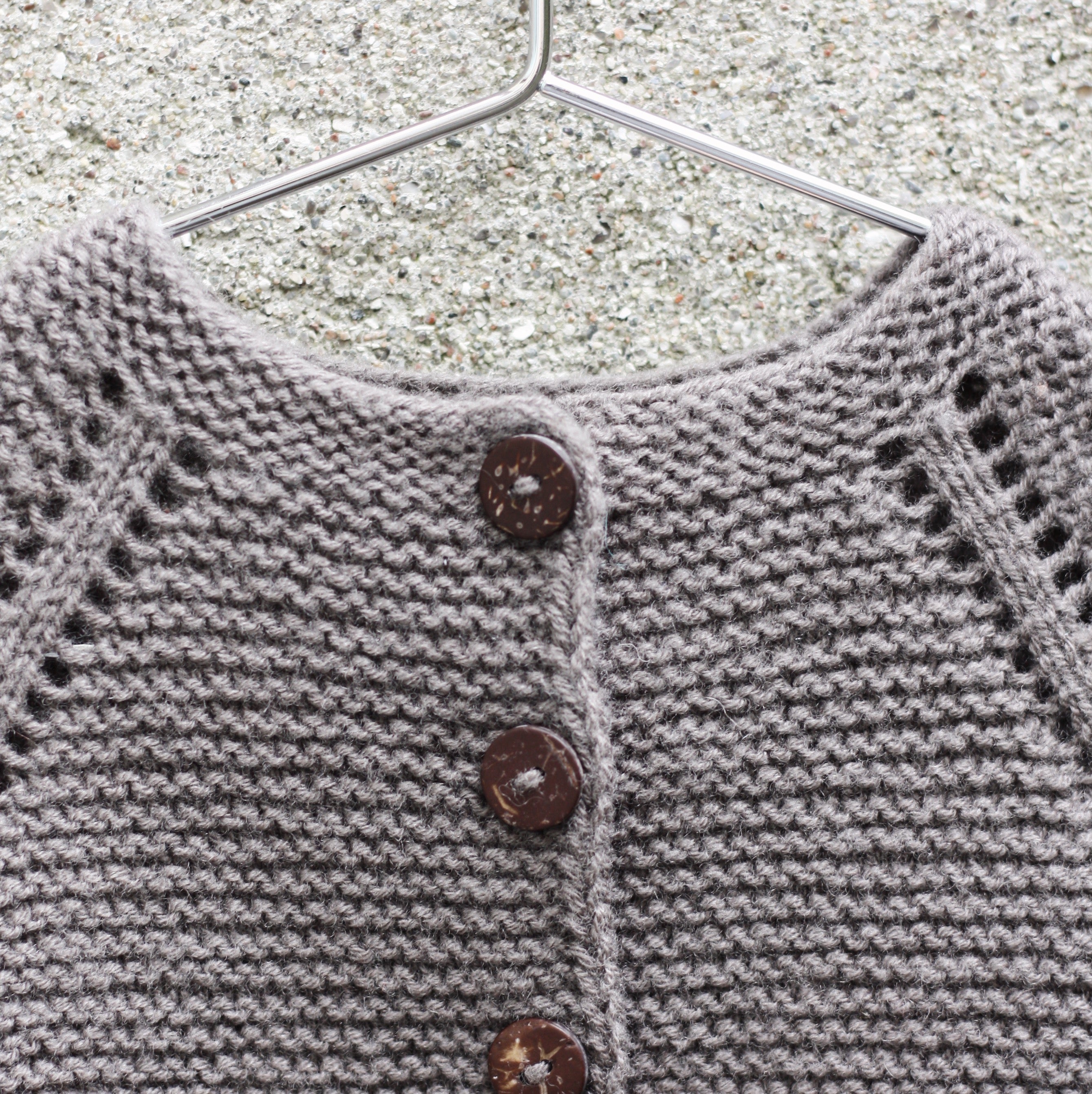 Garter Cardigan - Baby