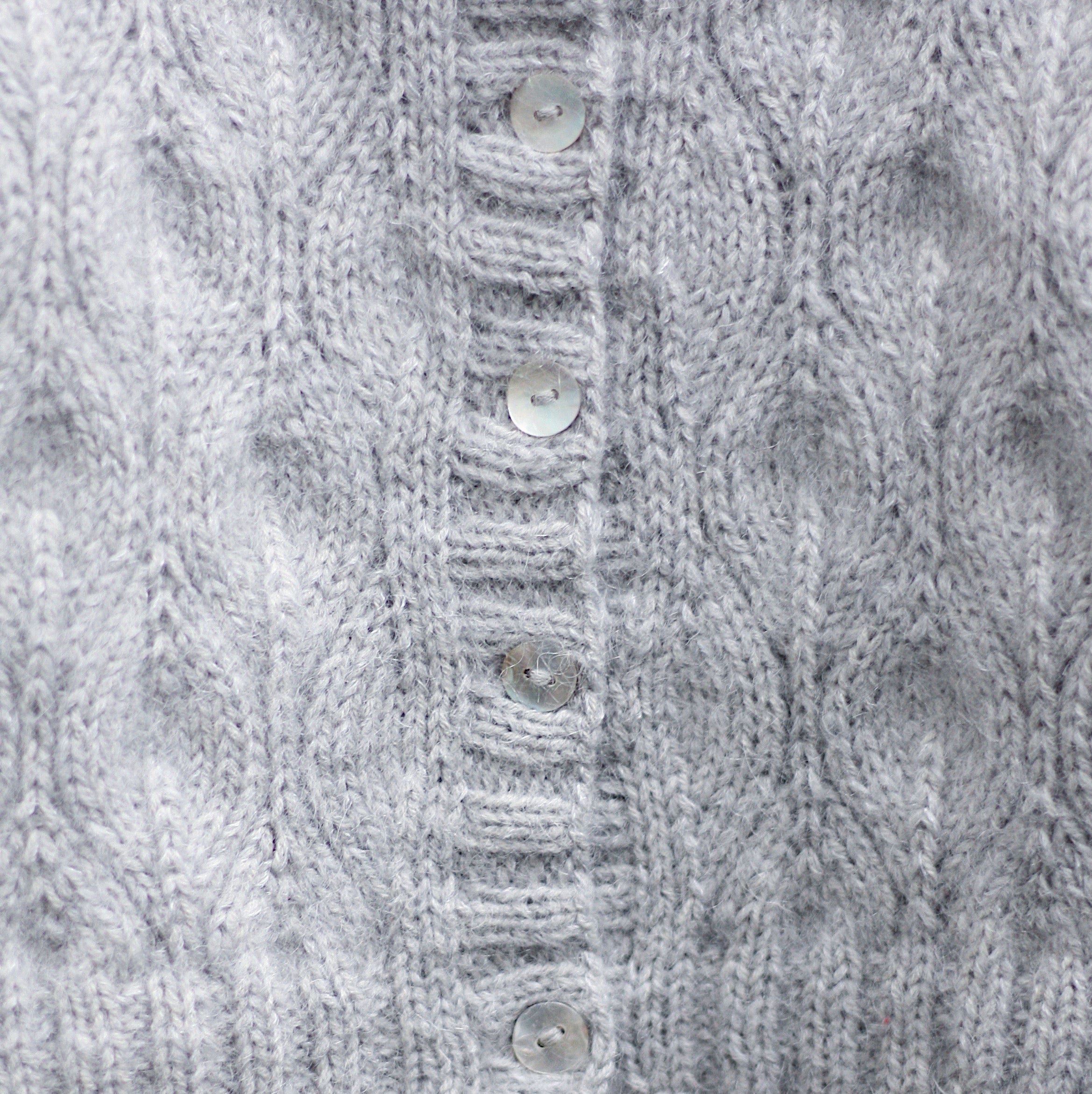 Olivenfarget cardigan