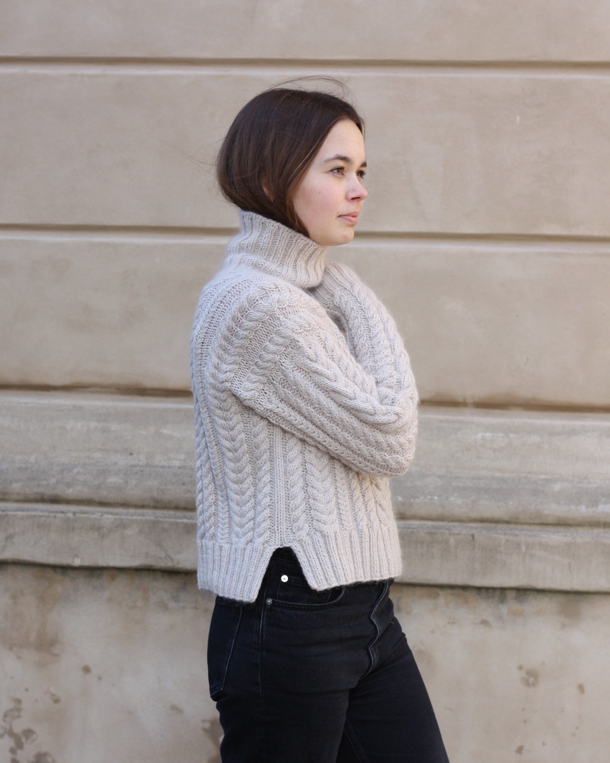 Chunky Cable Sweater