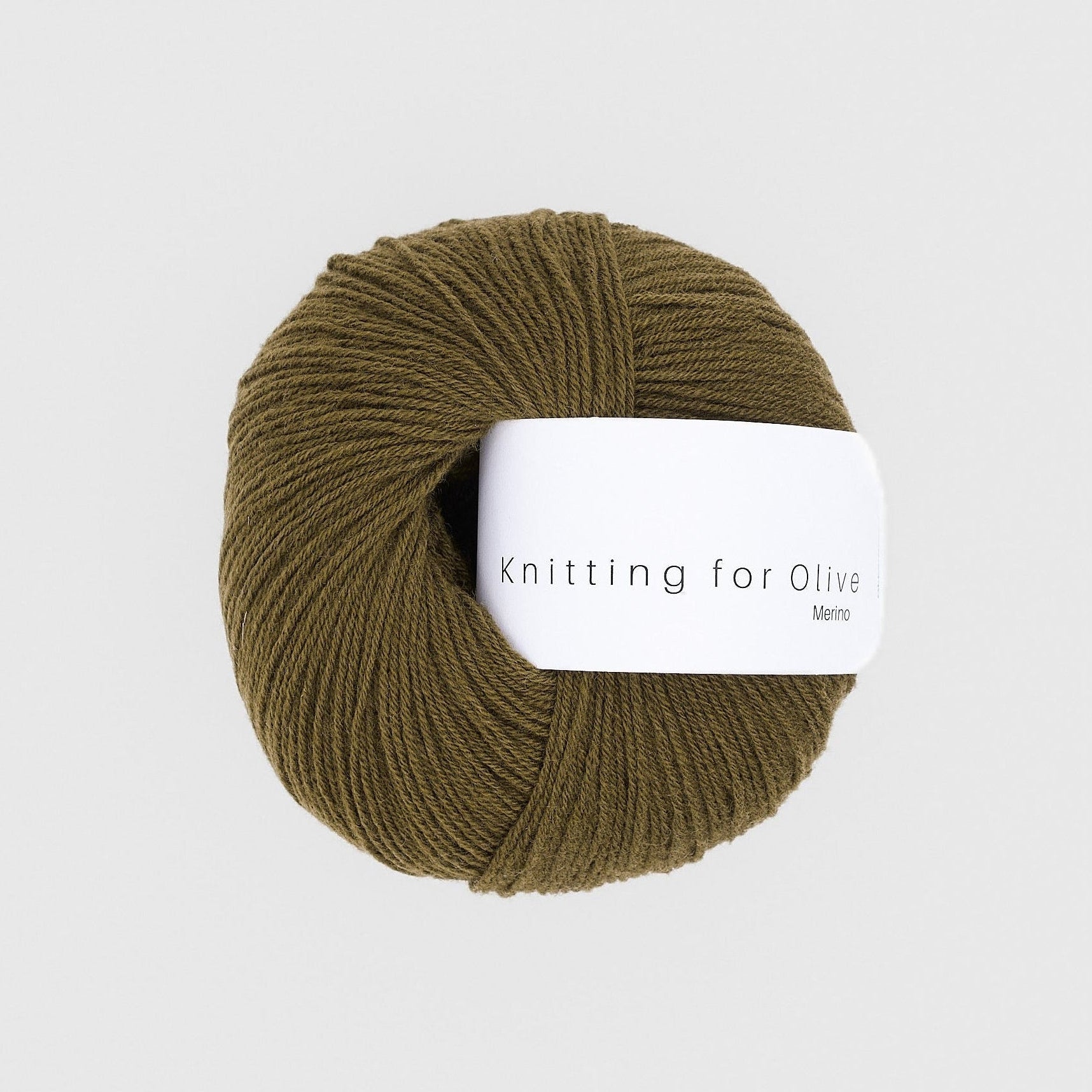 Knitting for Olive - Grønn okker
