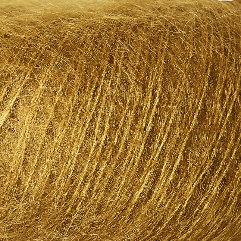 Knitting for Olive Soft Silk Mohair - Mørk Mustard