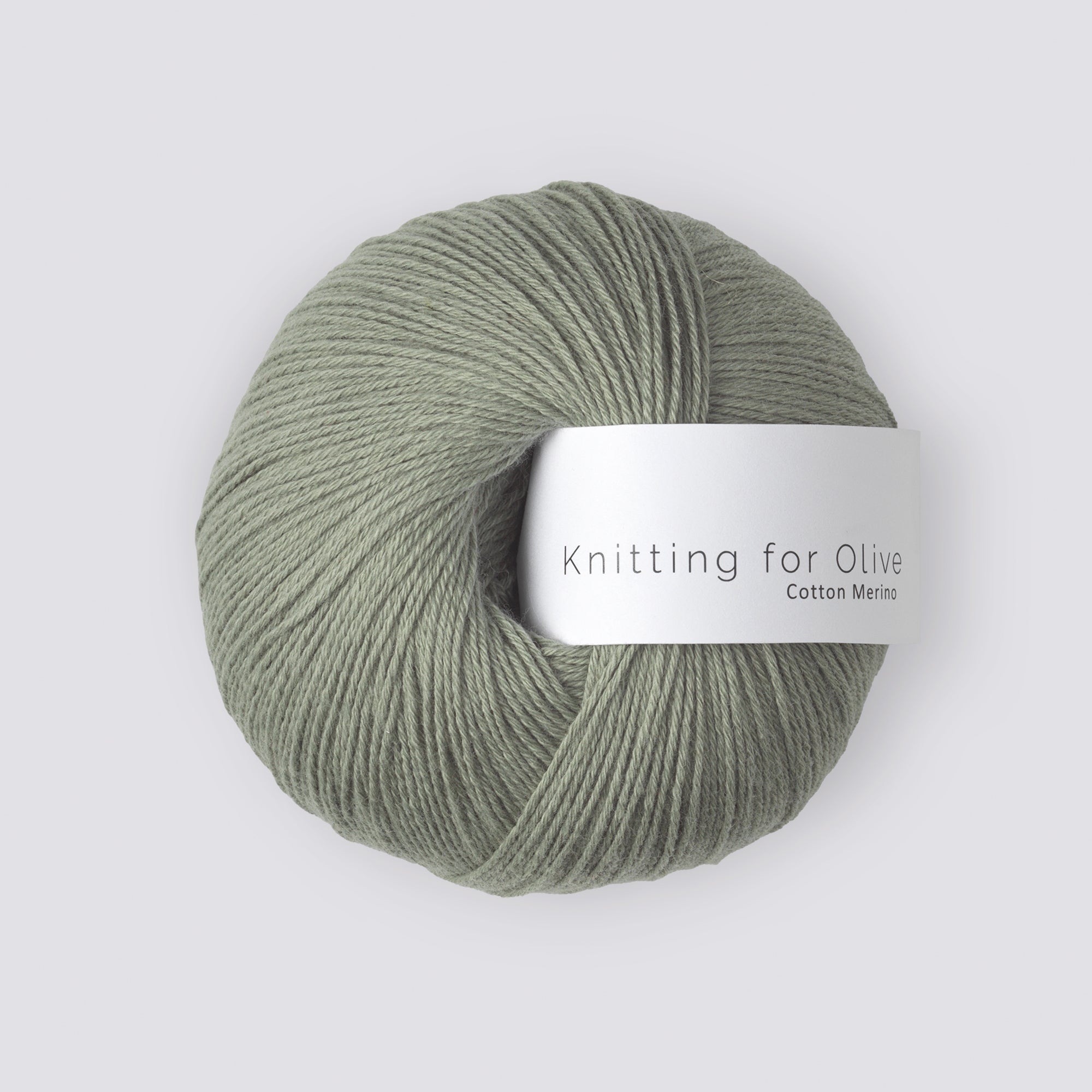 Knitting for Olive Cotton Merino - Dusty Artichoke