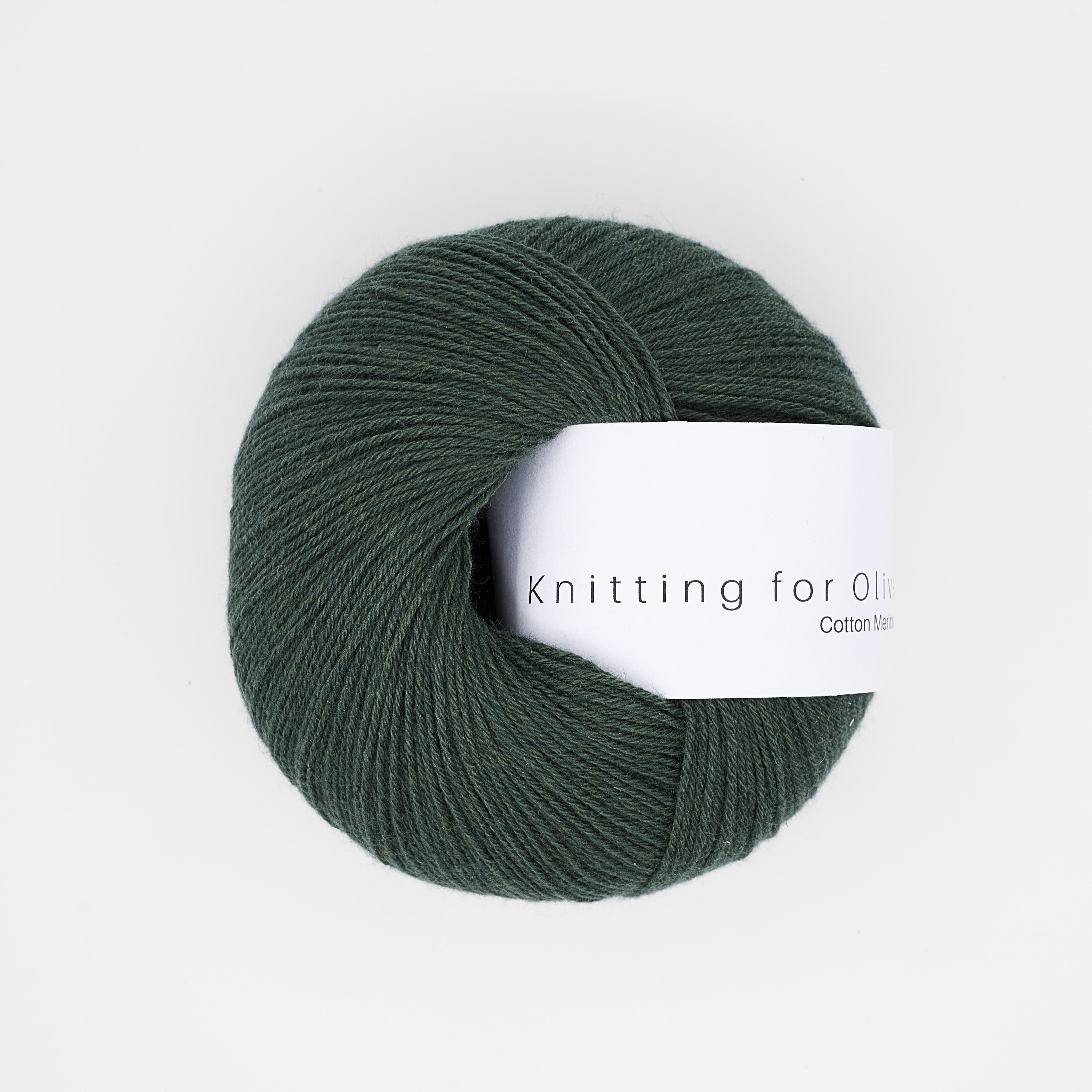 Knitting for Olive Cotton Merino - Flesgroen