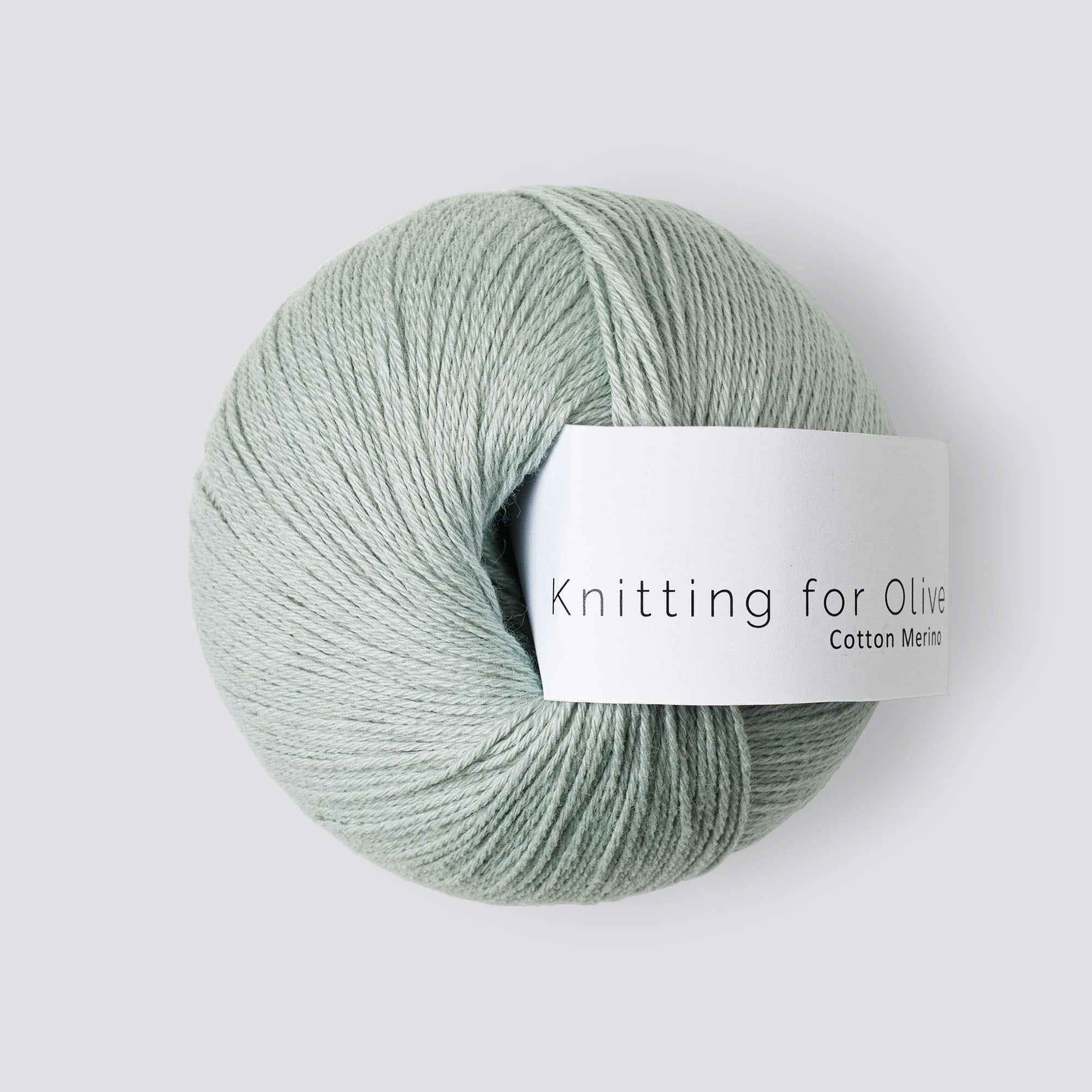 Knitting for Olive Cotton Merino - Soft Mint