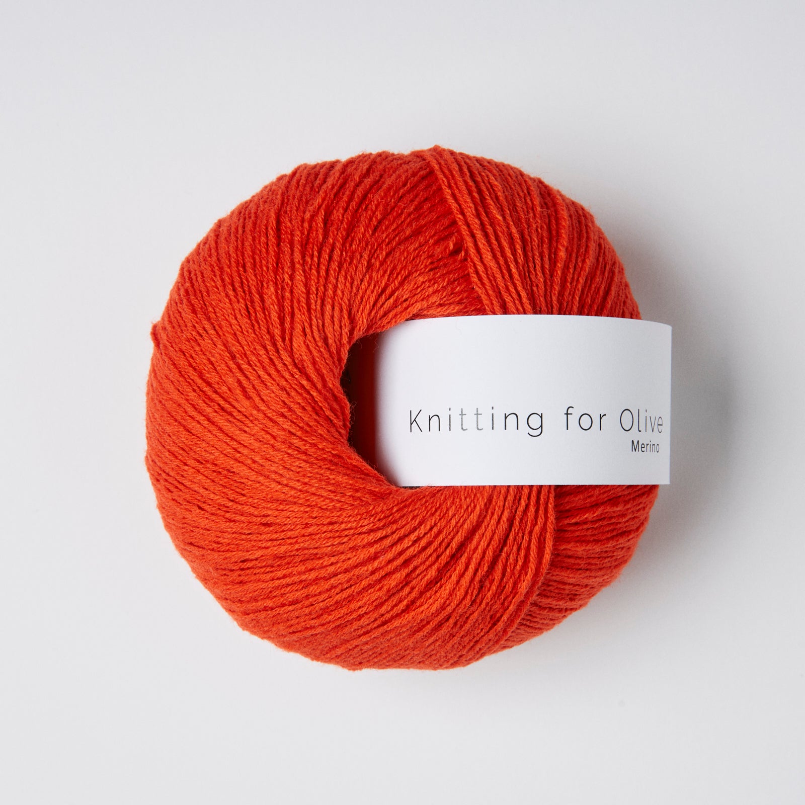 Knitting for Olive Merino - Blood Orange