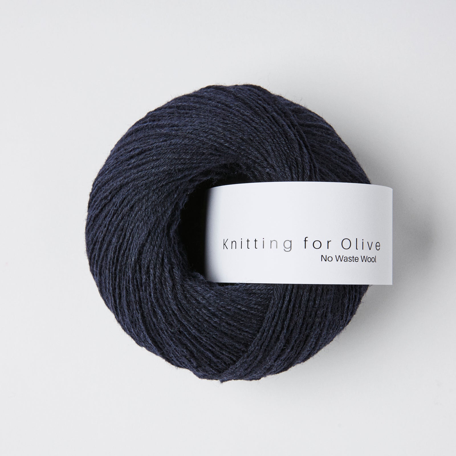Breien voor Olijfje No Waste Wool - Donker marine