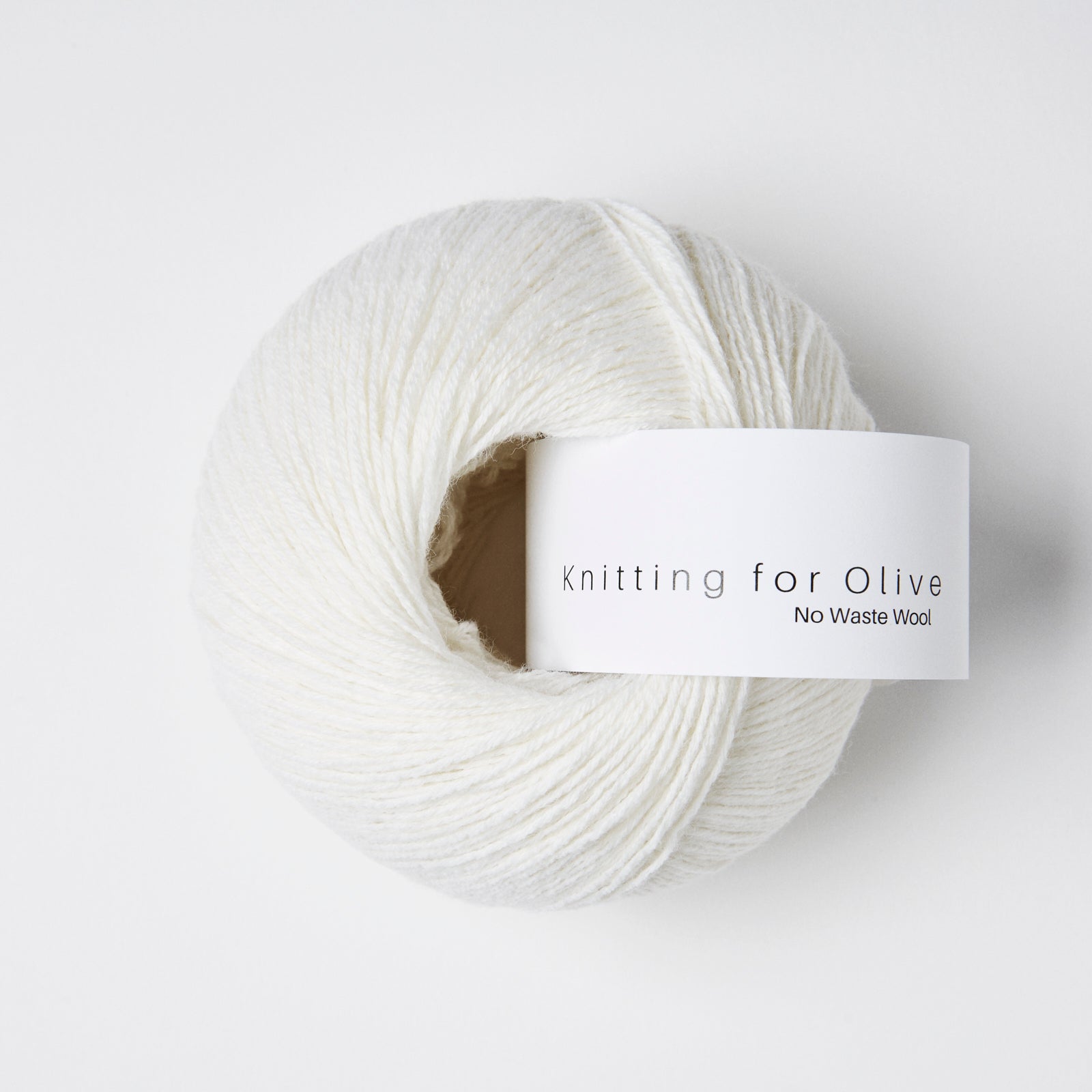 Breien voor Olive No Waste Wool - Crème
