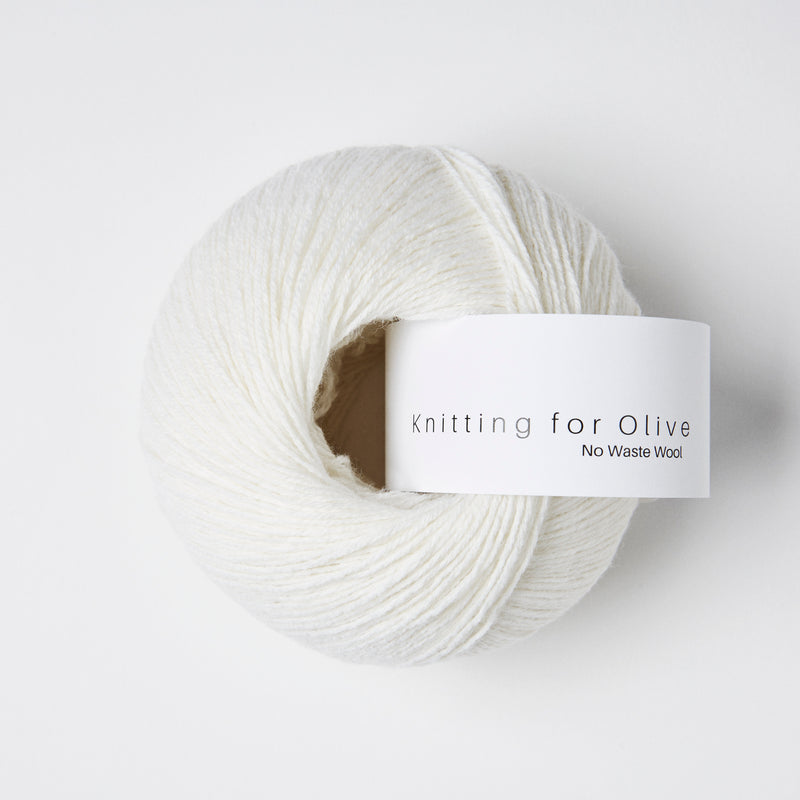 Breien voor Olive No Waste Wool - Crème