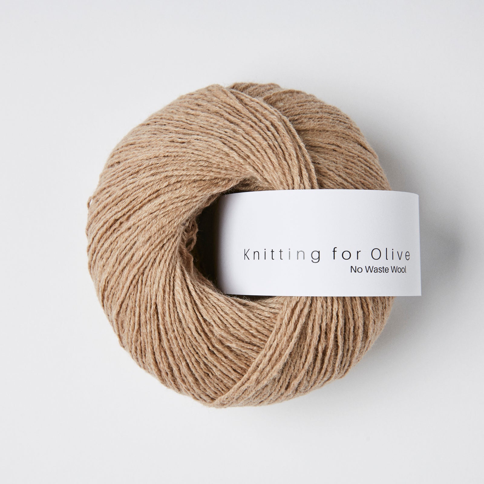 Breien voor Olive No Waste Wool - Mus
