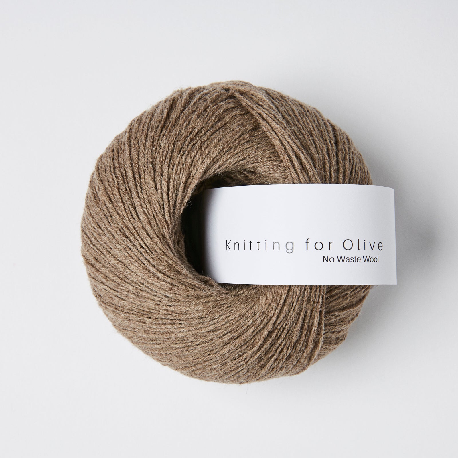 Breien voor Olive No Waste Wool - Hazel