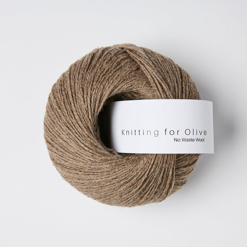 Breien voor Olive No Waste Wool - Hazel